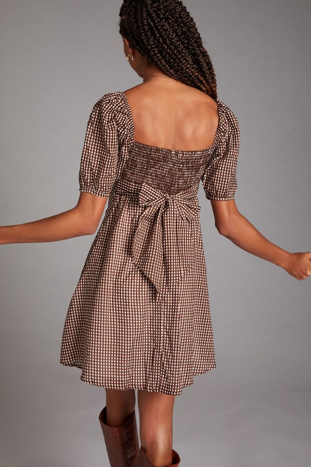 Faithfull Checked Mini Dress #3