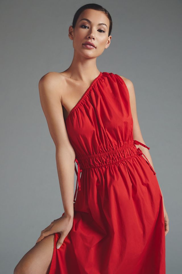 Faithfull One-Shoulder Maxi Dress | Anthropologie