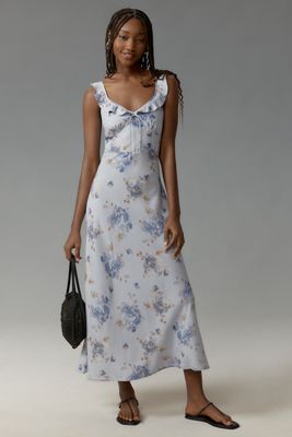 Petaline Midi Dress | Anthropologie