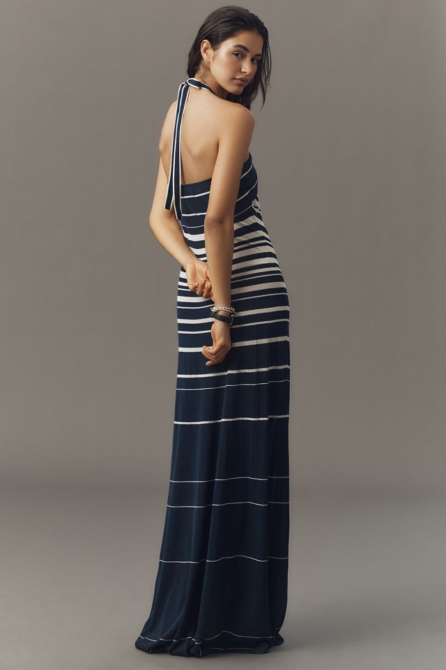 Faithfull Axel Halter Maxi Dress #1