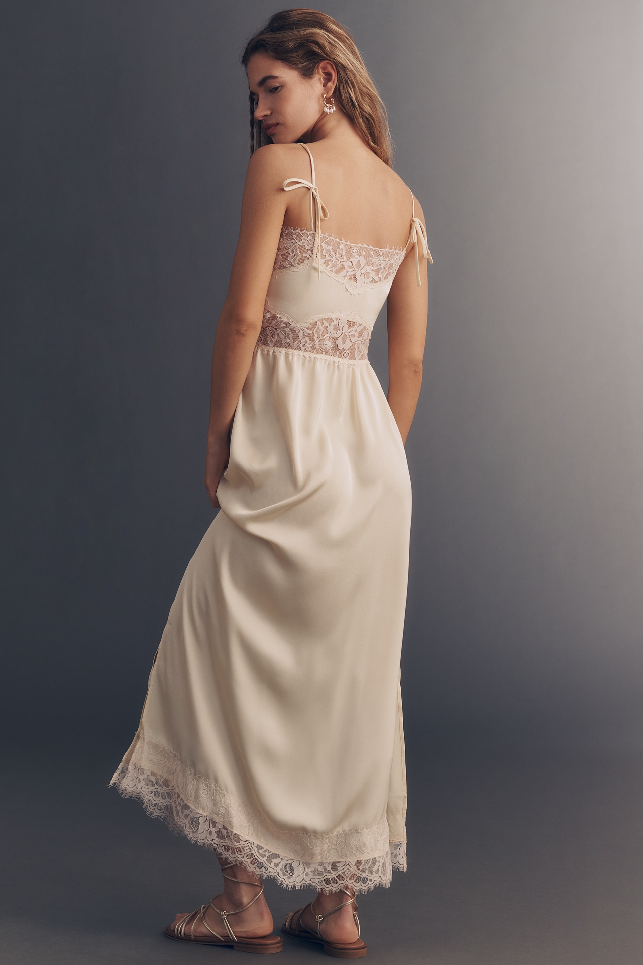 Faithfull The Brand Morris Lace Midi Dress