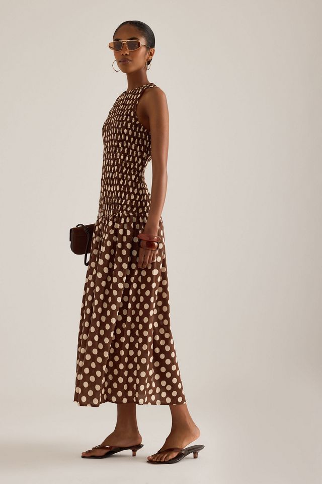 Faithfull The Brand Luisa Smocked Maxi Dress #6