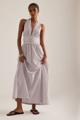 Abito Maxi con Allacciatura al Collo Lido Faithfull The Brand