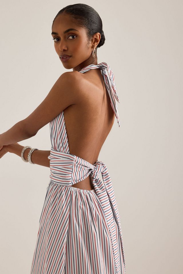 Robe maxi dos-nu Lido Faithfull The Brand #3