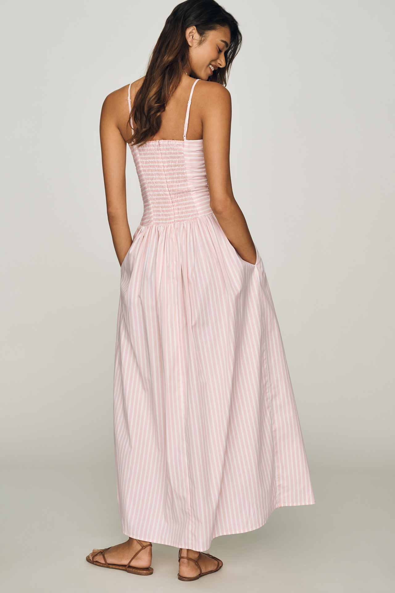 Faithfull Portilligat Cotton Midi Dress