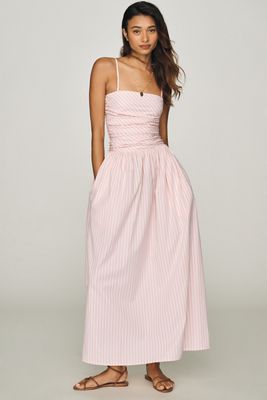 Faithfull Portilligat 100% Cotton Midi Dress