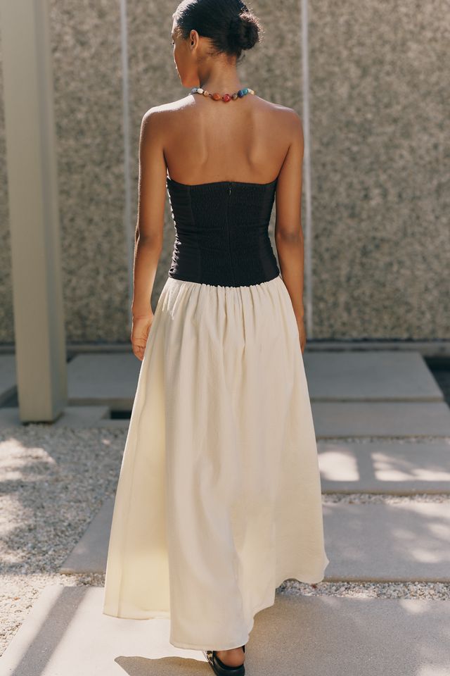 Faithfull Sant Roc Strapless Midi Dress #2