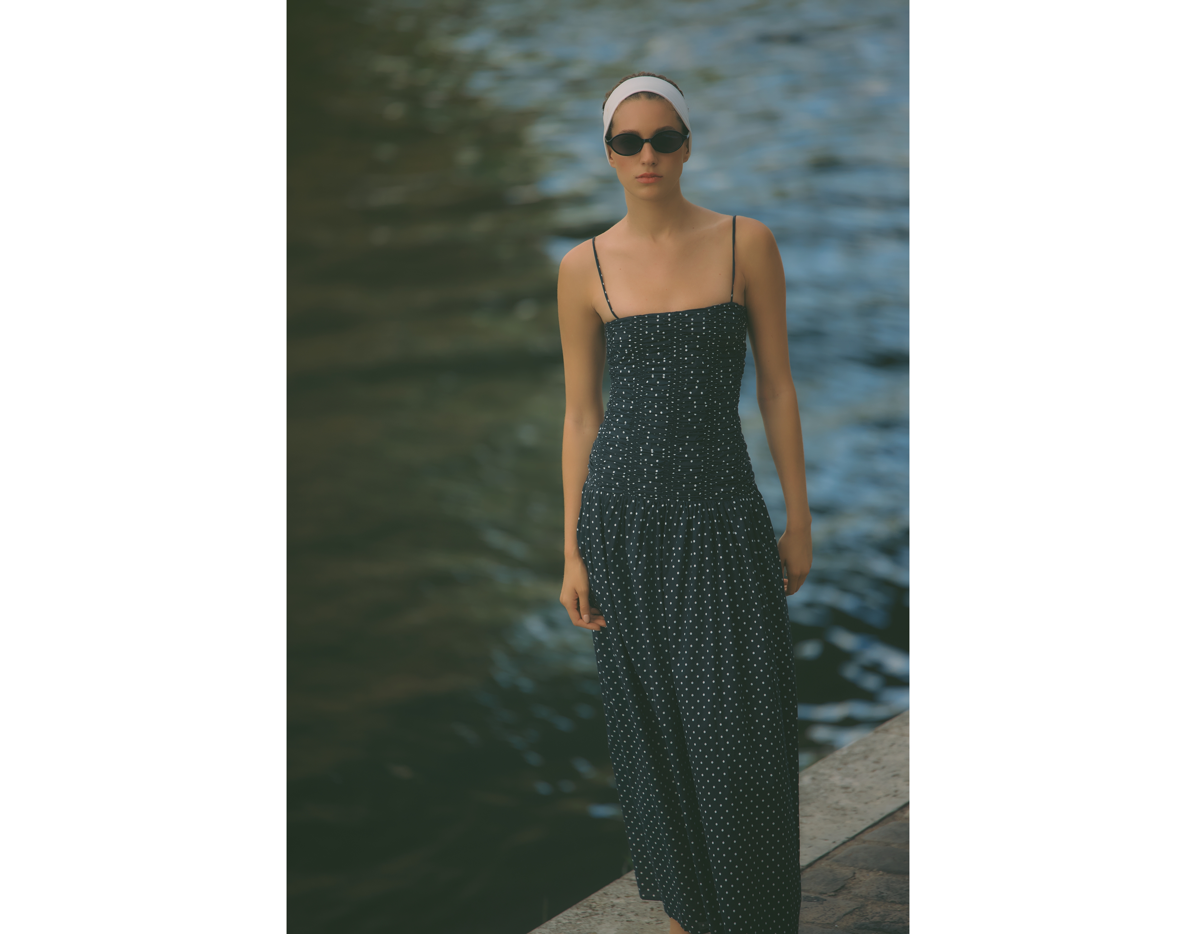 Faithfull Mira 100% Cotton Midi Dress