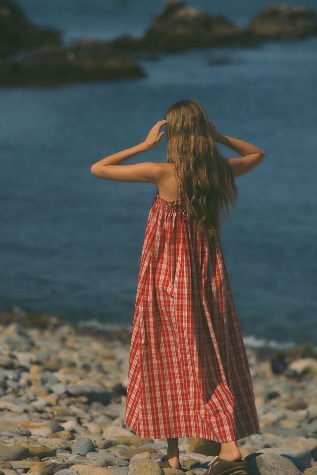 Faithfull Greta 100% Cotton Midi Dress #1