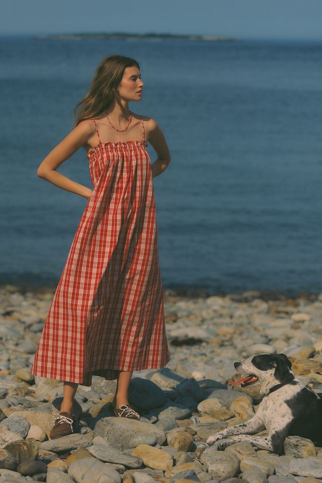 Faithfull Greta 100% Cotton Midi Dress #3