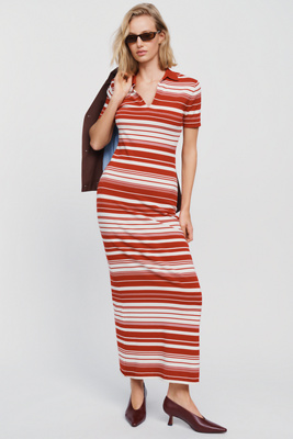 Faithfull Cloe Slim Knit Maxi Dress by Anthropologie