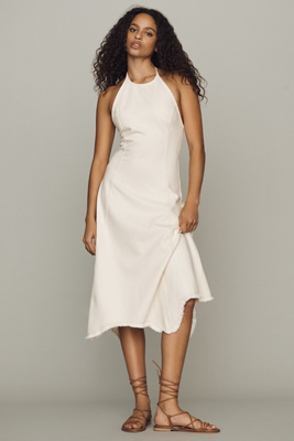 White Halter Dresses | Anthropologie