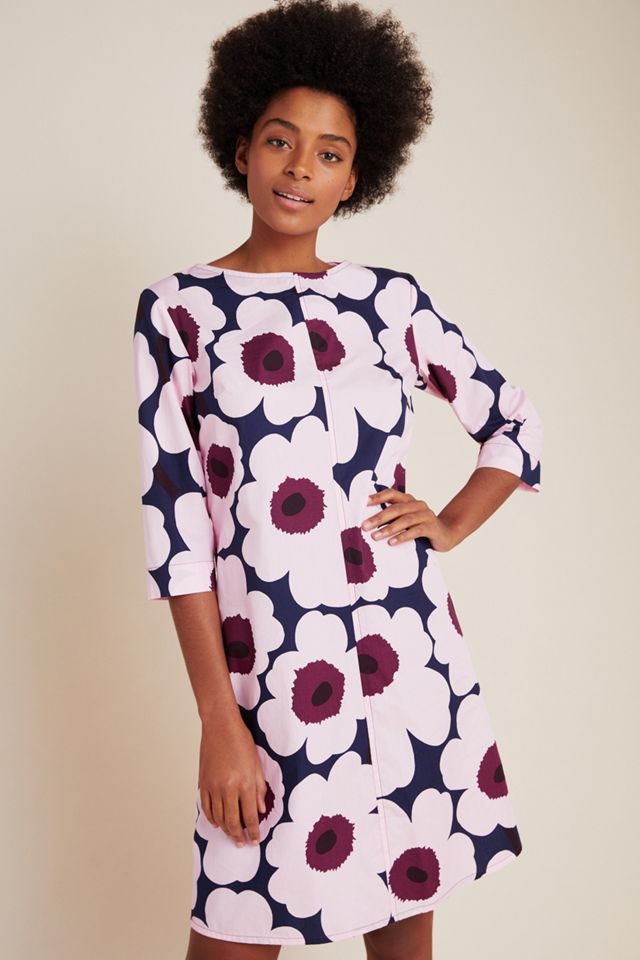 open lace back dress Marimekko Kestit Unikko Cotton Dress main image 0