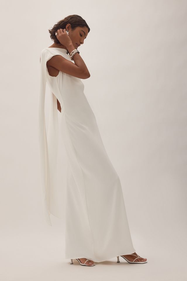 chinese dress ladies Drape Maxi Dress – Odd Muse main image 0