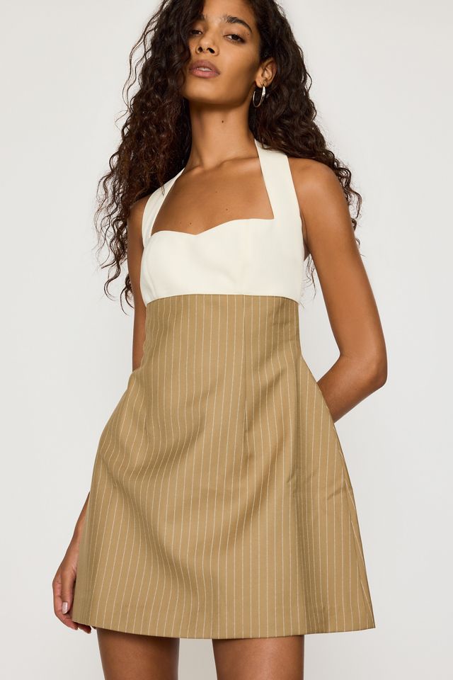 Odd Muse Pinstripe Mini Dress #2