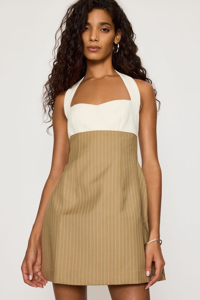 Odd Muse Pinstripe Mini Dress #4