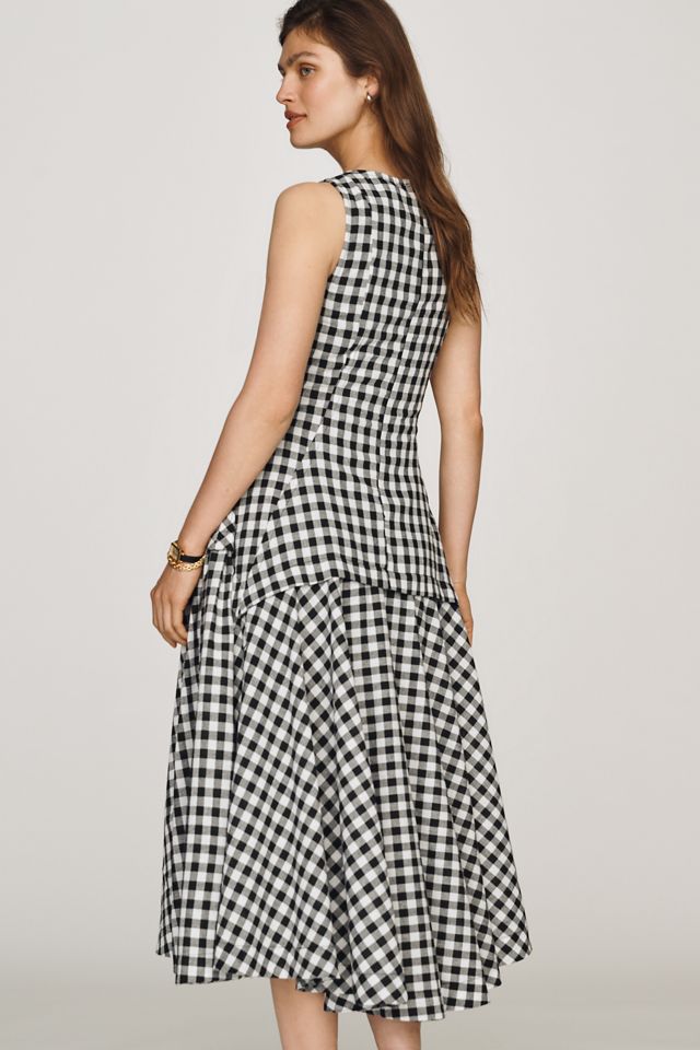 a.ren Maelle Drop-Waist Midi Dress #2