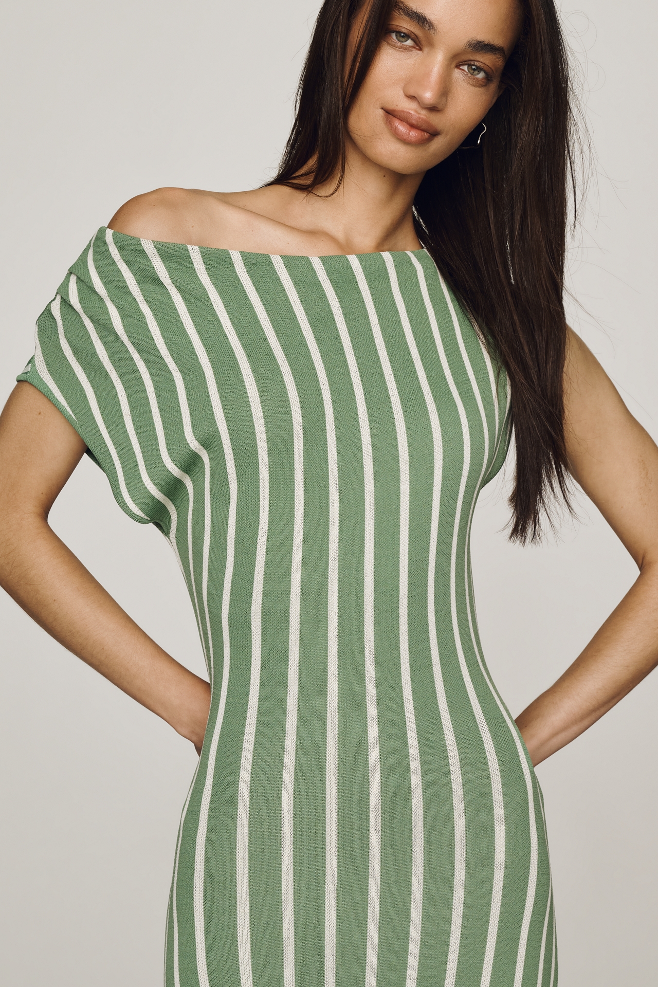 a.ren Remy Knit Midi Dress