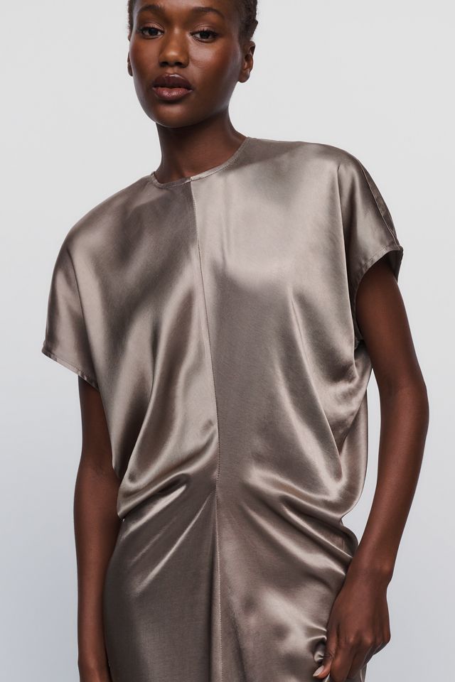 a.ren Draped Slip Maxi Dress #2
