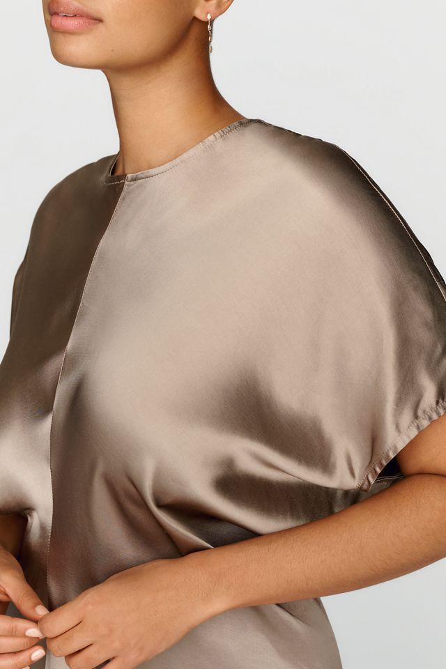 a.ren Draped Slip Maxi Dress #6