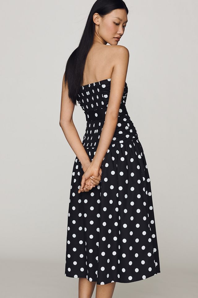 Love Wednesday Strapless Midi Dress #2