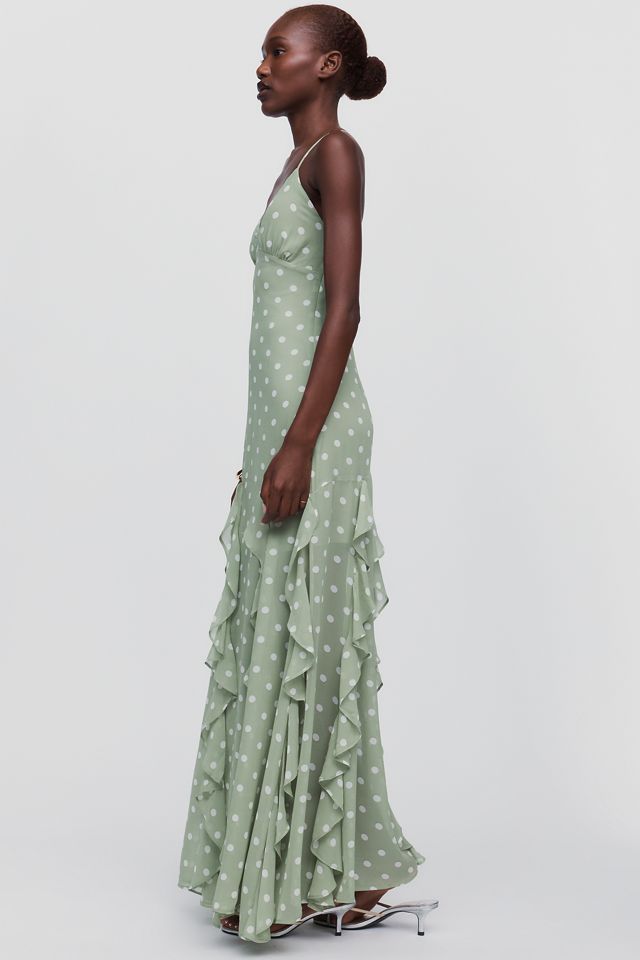 Elevator Disco Live Ruffled Maxi Dress #2
