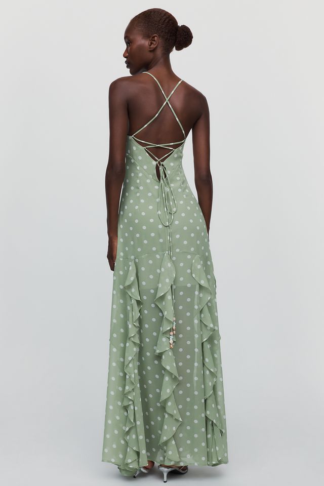 Elevator Disco Live Ruffled Maxi Dress #3