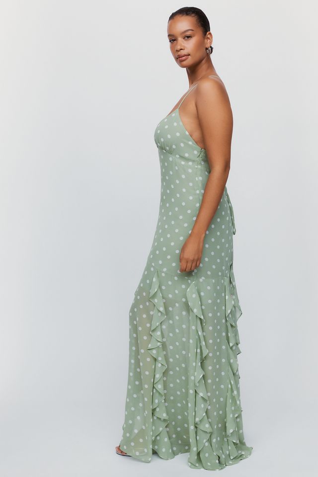 Elevator Disco Live Ruffled Maxi Dress #7