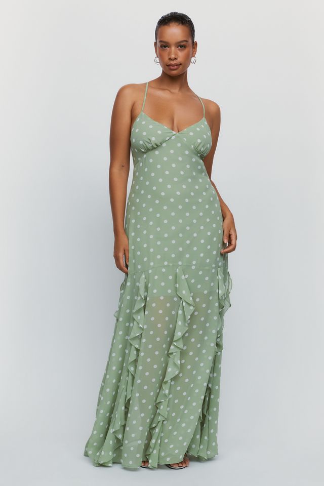Elevator Disco Live Ruffled Maxi Dress #4