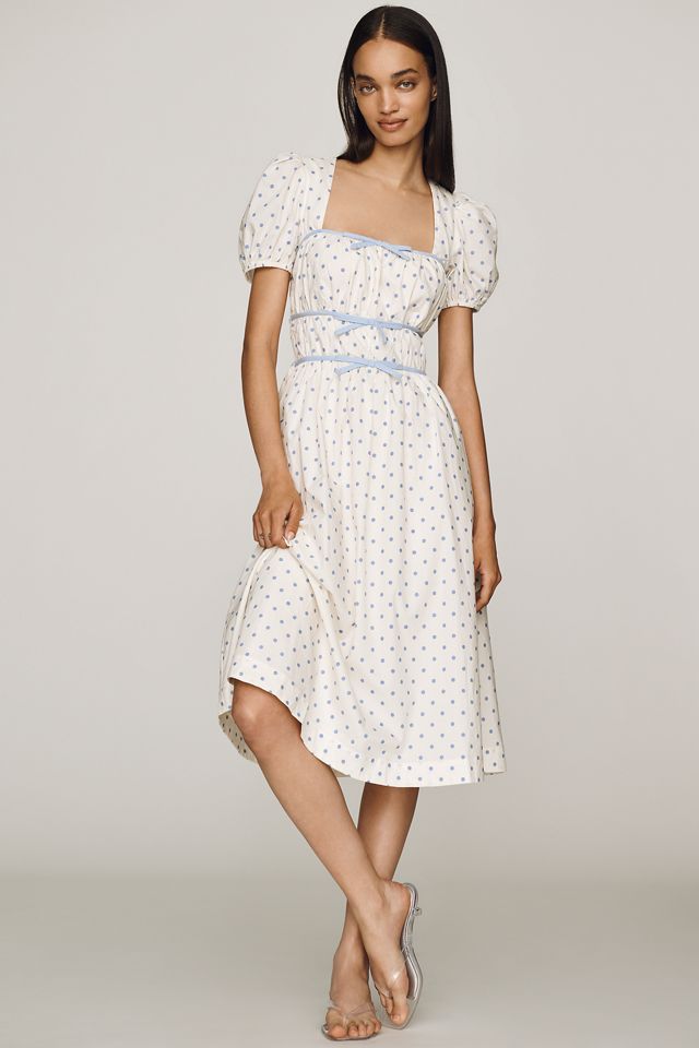 Elevator Disco Miss Me 100% Cotton Midi Dress #2