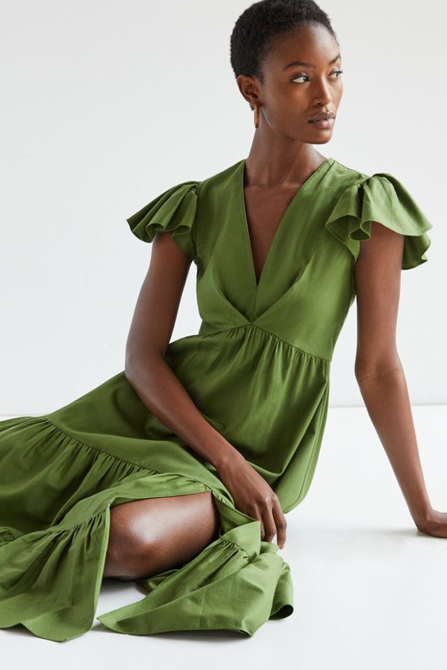 Sachin & Babi Ruffled Maxi Dress #2