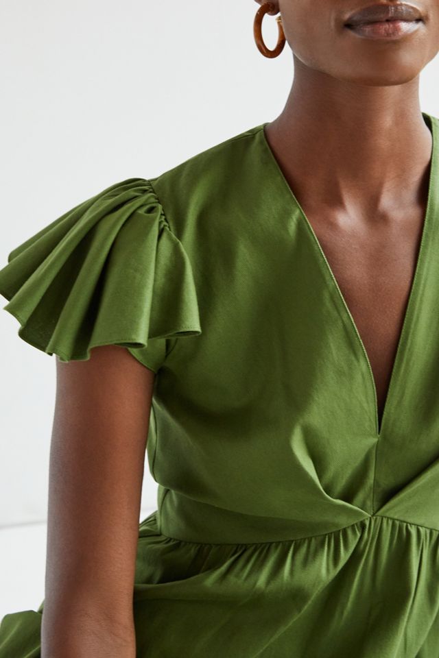 Sachin & Babi Ruffled Maxi Dress #3