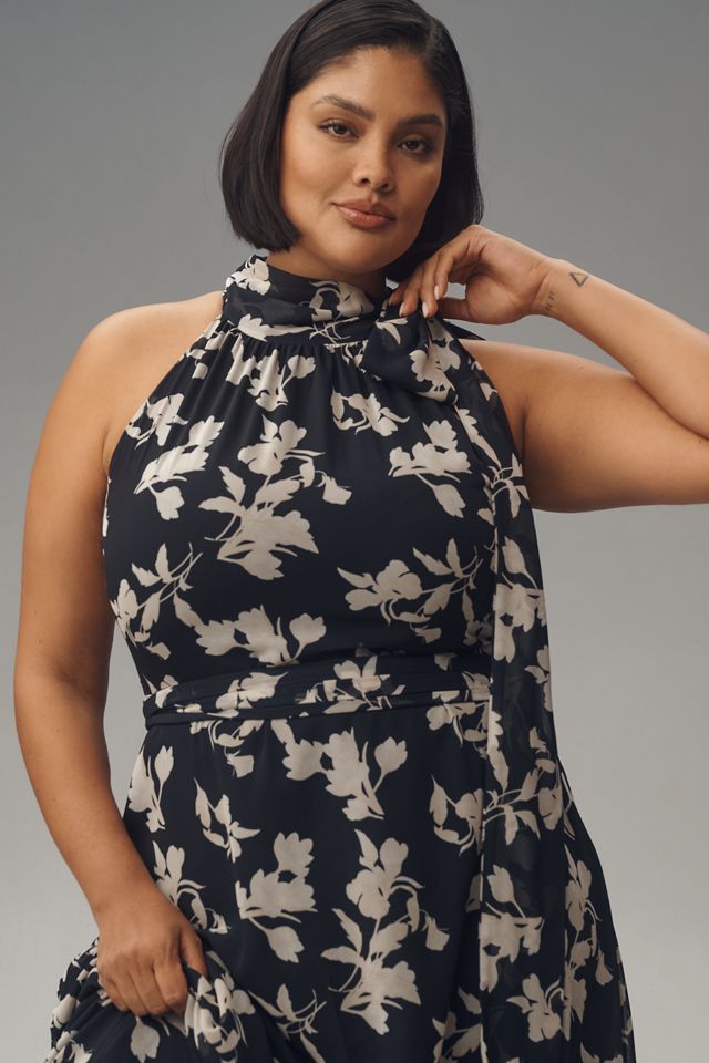 Sachin & Babi Kayla Halter Gown #1