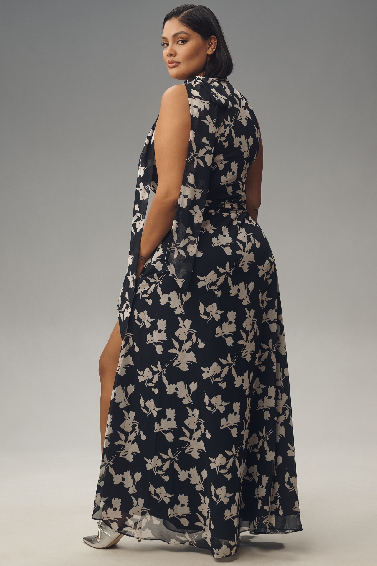 Sachin & Babi Kayla Halter Gown