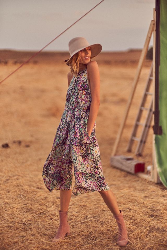 Selena Floral Jumpsuit #4