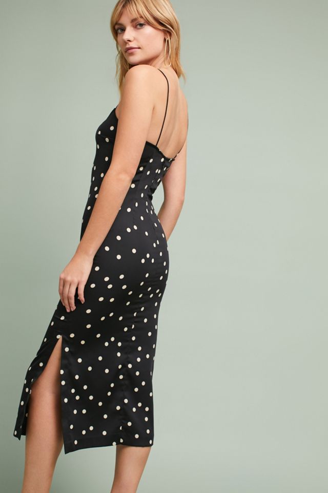Polka Dotted Slip Dress #3