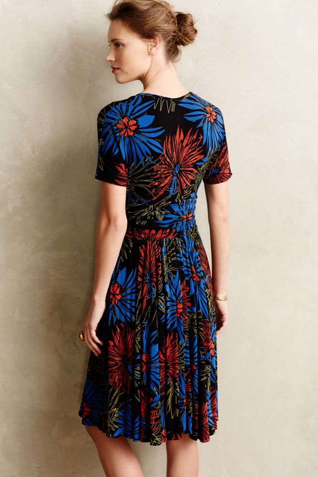Sunset Palm Petite Dress #1