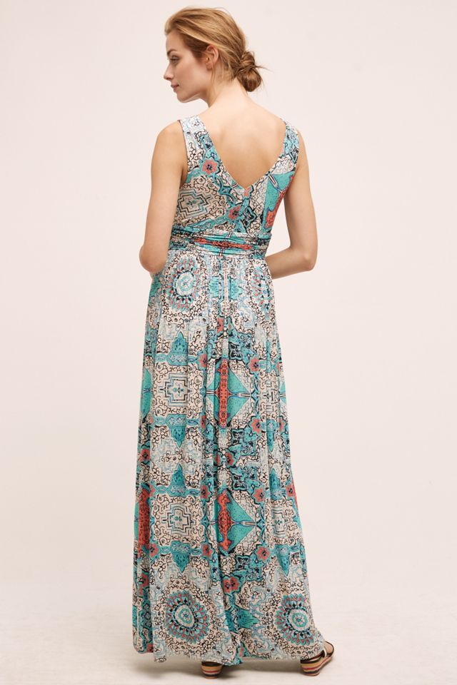 Medallion Maxi Dress #1