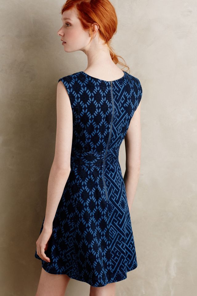 Diamond Denim Dress #1