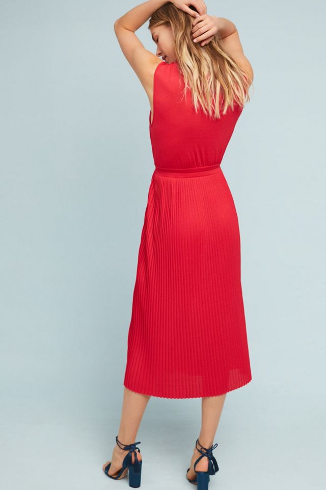 Tracy Reese Pleated Midi Dress #2