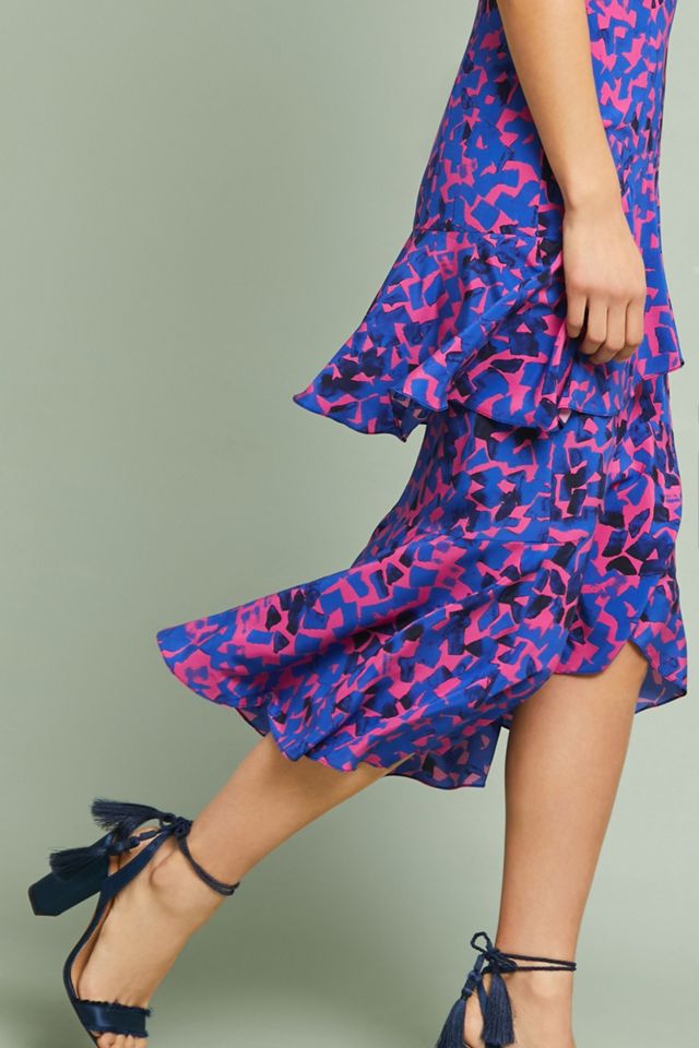Tracy Reese Flounced Confetti Dress #1