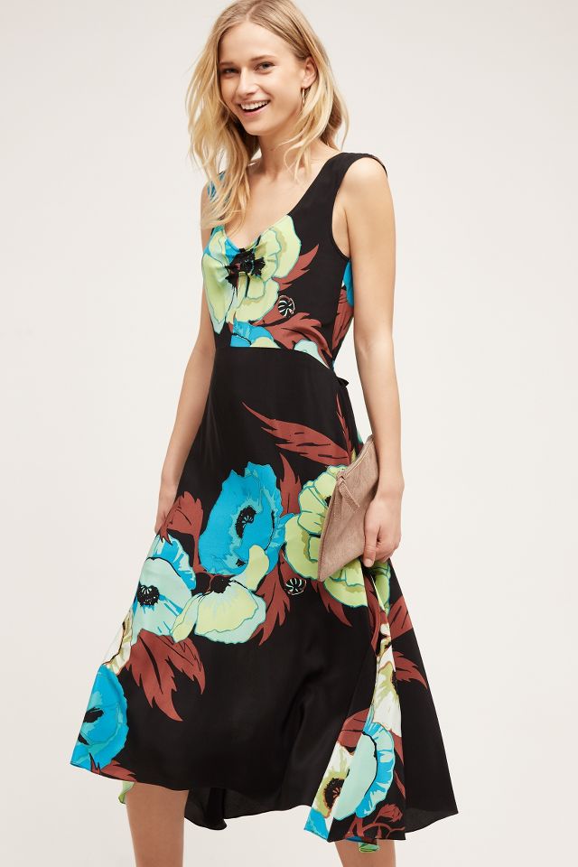 Viola Silk Dress | Anthropologie