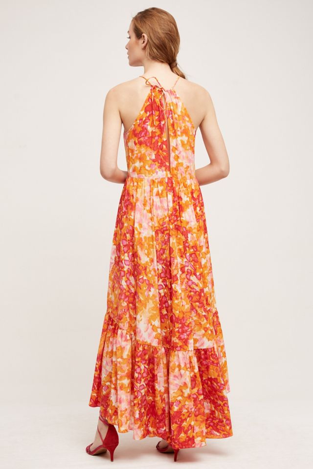 Sunflower Silk Dress #1