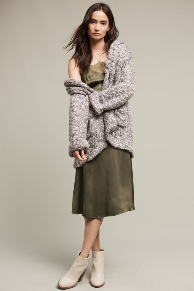 Olive Slip Dress #2