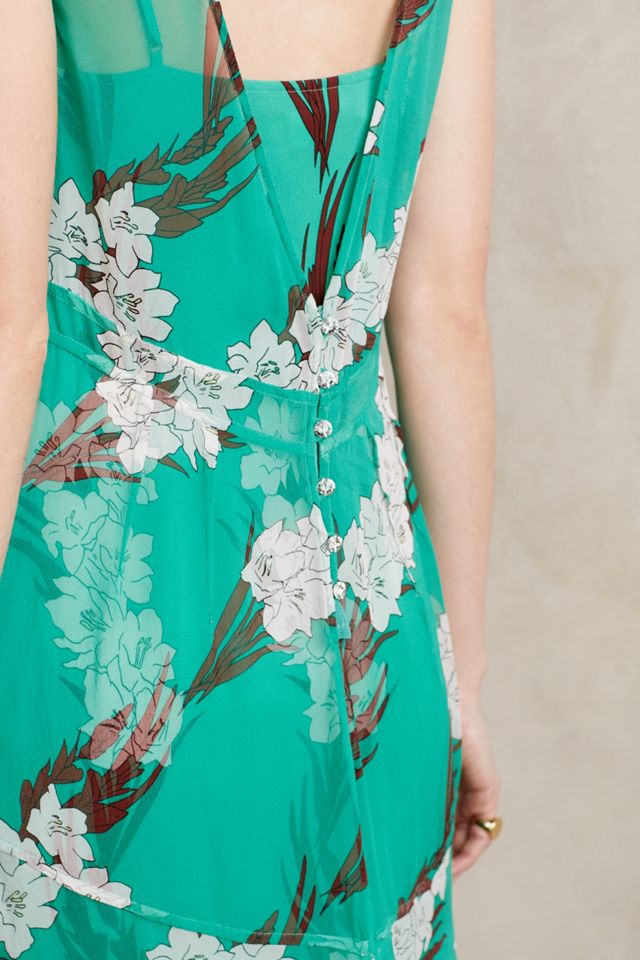 Rose Tree Silk Gown  #2