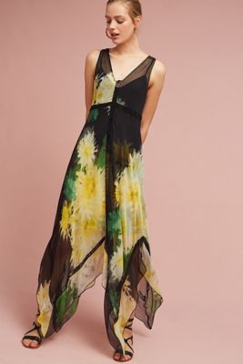 Tracy Reese Claudia Silk Maxi Dress