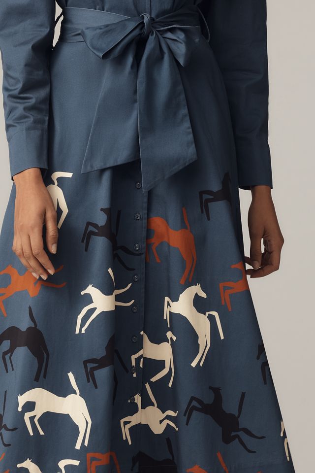 Caroline K Anais Long Sleeve V-Neck Dress #1