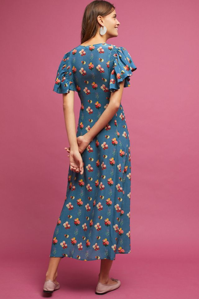 Marianne Silk Wrap Dress #3