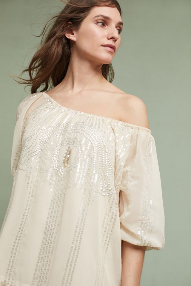 Beaded Sands Swing Dress #1