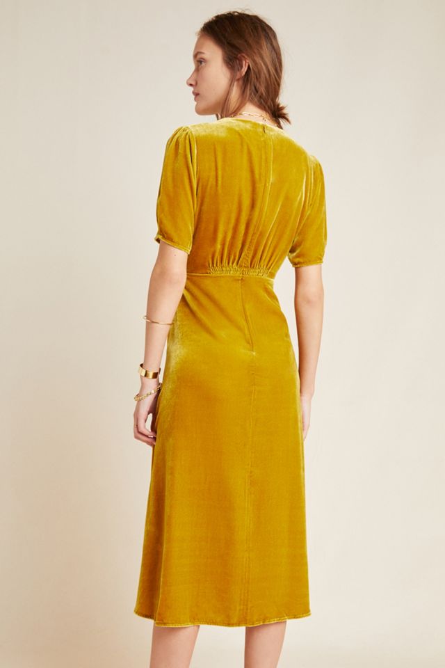 Sonrisa Velvet Midi Dress #1